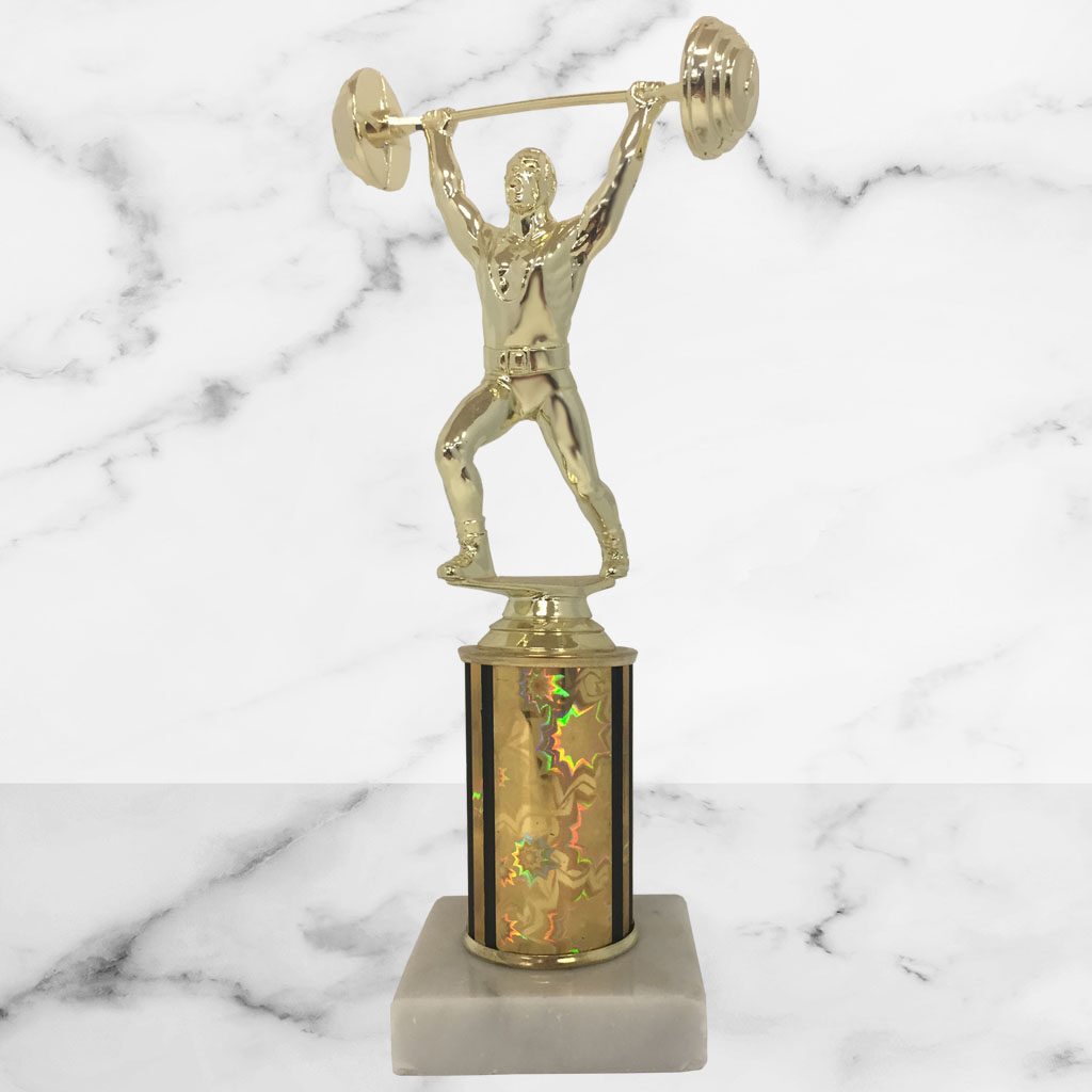 Derda Inc Weight Lifting Trophy